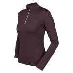 Horka baselayer de pully grace in burgundy